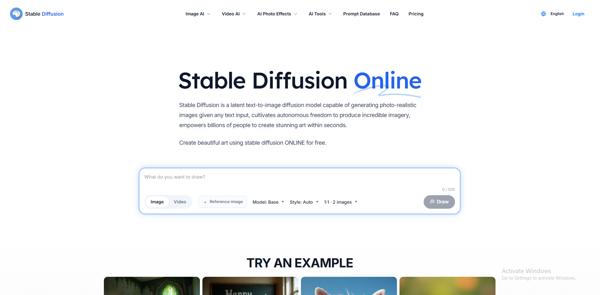 Stable Diffusion Web